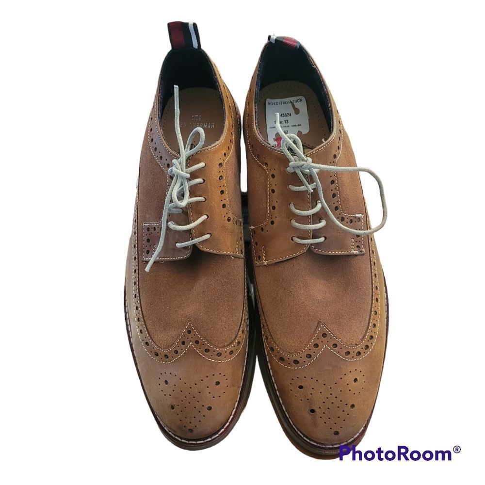 Ben Sherman classic nubuck wingtip casual or dressy